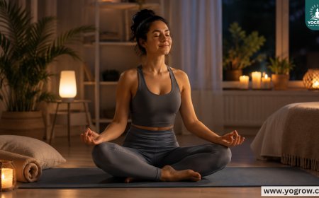 The Evening Yoga Routine That Helps You Sleep Without Overthinking